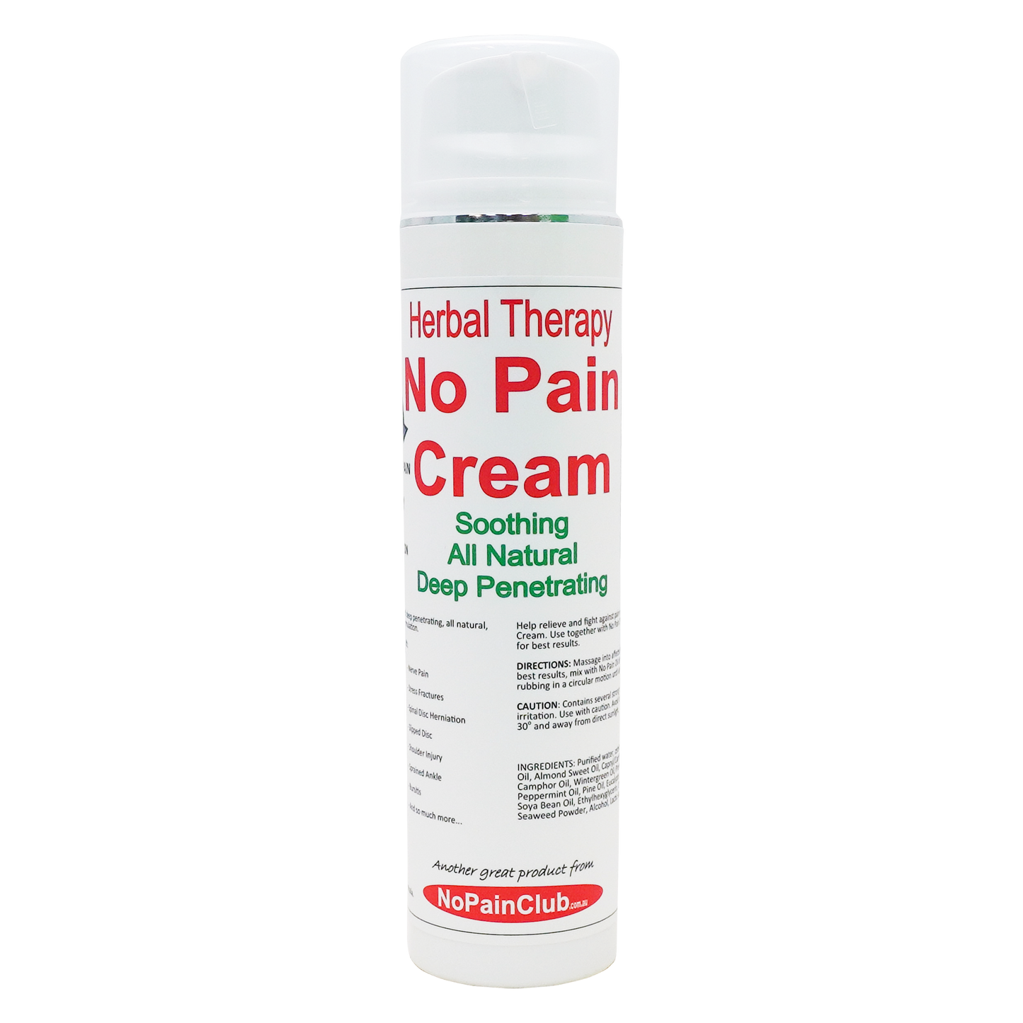 No Pain Cream
